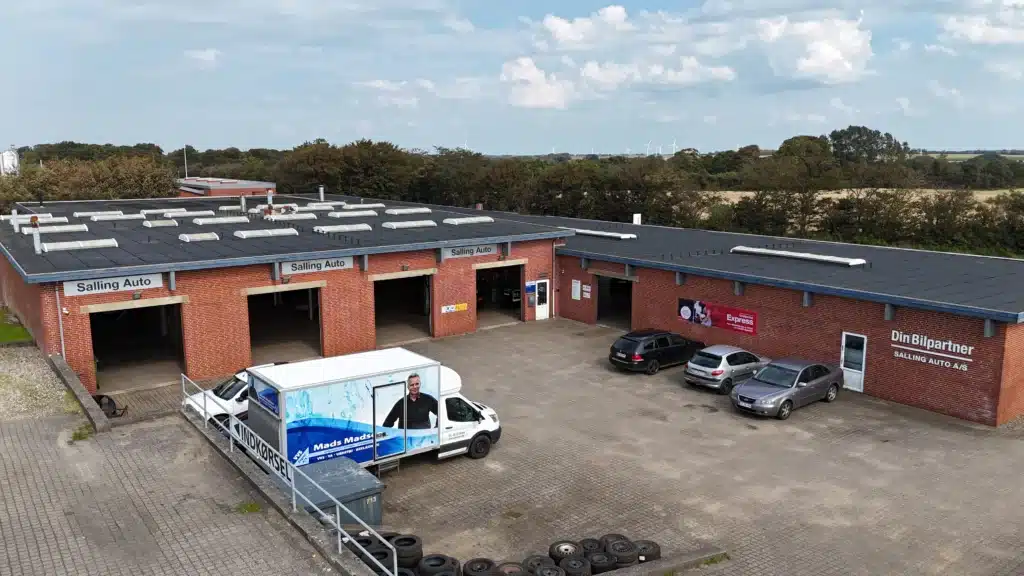 Autoværkstedet Salling auto, i Roslev